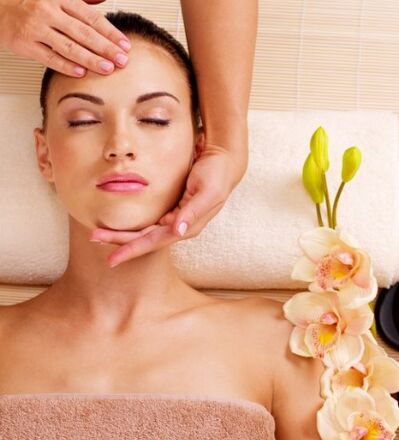 Massage du visage
